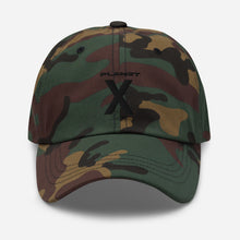 Load image into Gallery viewer, Planet X | Classic Dad Hat (Black Logo)