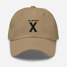 Load image into Gallery viewer, Planet X | Classic Dad Hat (Black Logo)