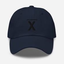 Load image into Gallery viewer, Planet X | Classic Dad Hat (Black Logo)