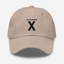 Load image into Gallery viewer, Planet X | Classic Dad Hat (Black Logo)