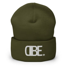 Load image into Gallery viewer, DBE | Cuffed Beanie (White Logo)