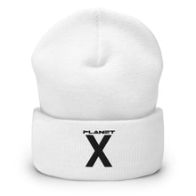 Load image into Gallery viewer, Planet X | Cuffed Beanie (Black Logo)
