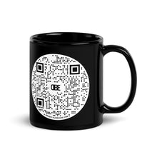 Load image into Gallery viewer, Planet X | Calvin Davis | Black Flowcode Glossy Mug
