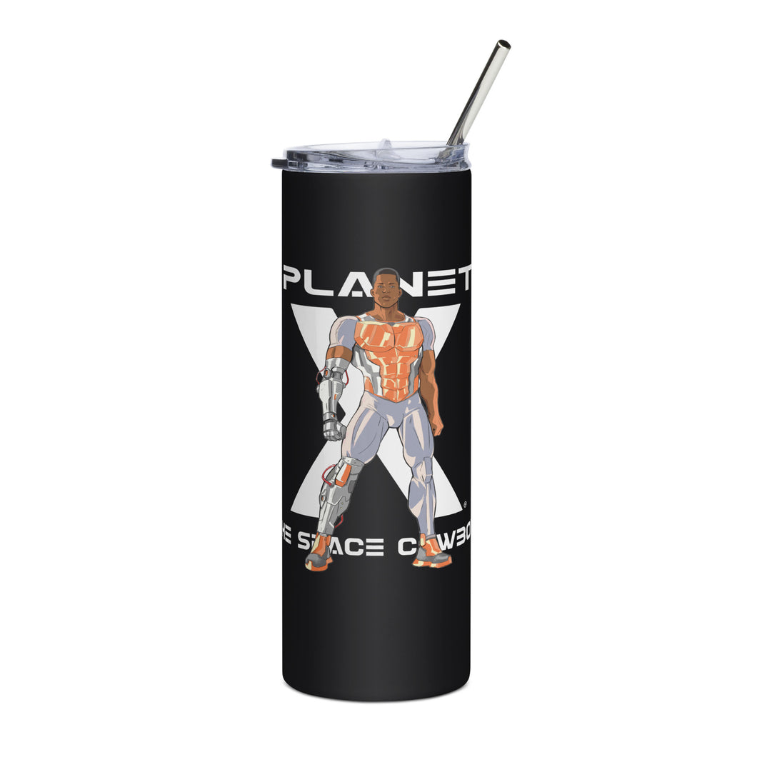 Planet X | Calvin Davis | Stainless Steel Tumbler (Black)