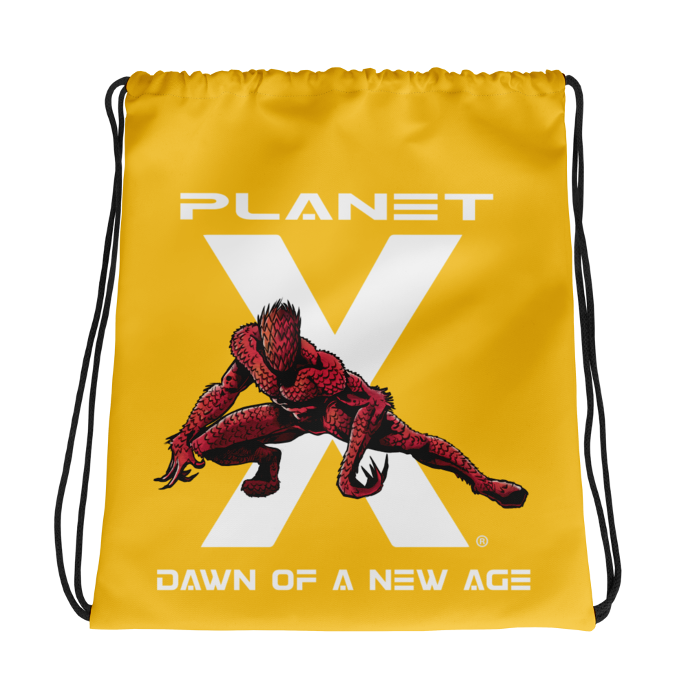 Planet X | Lotus Creature | Drawstring bag
