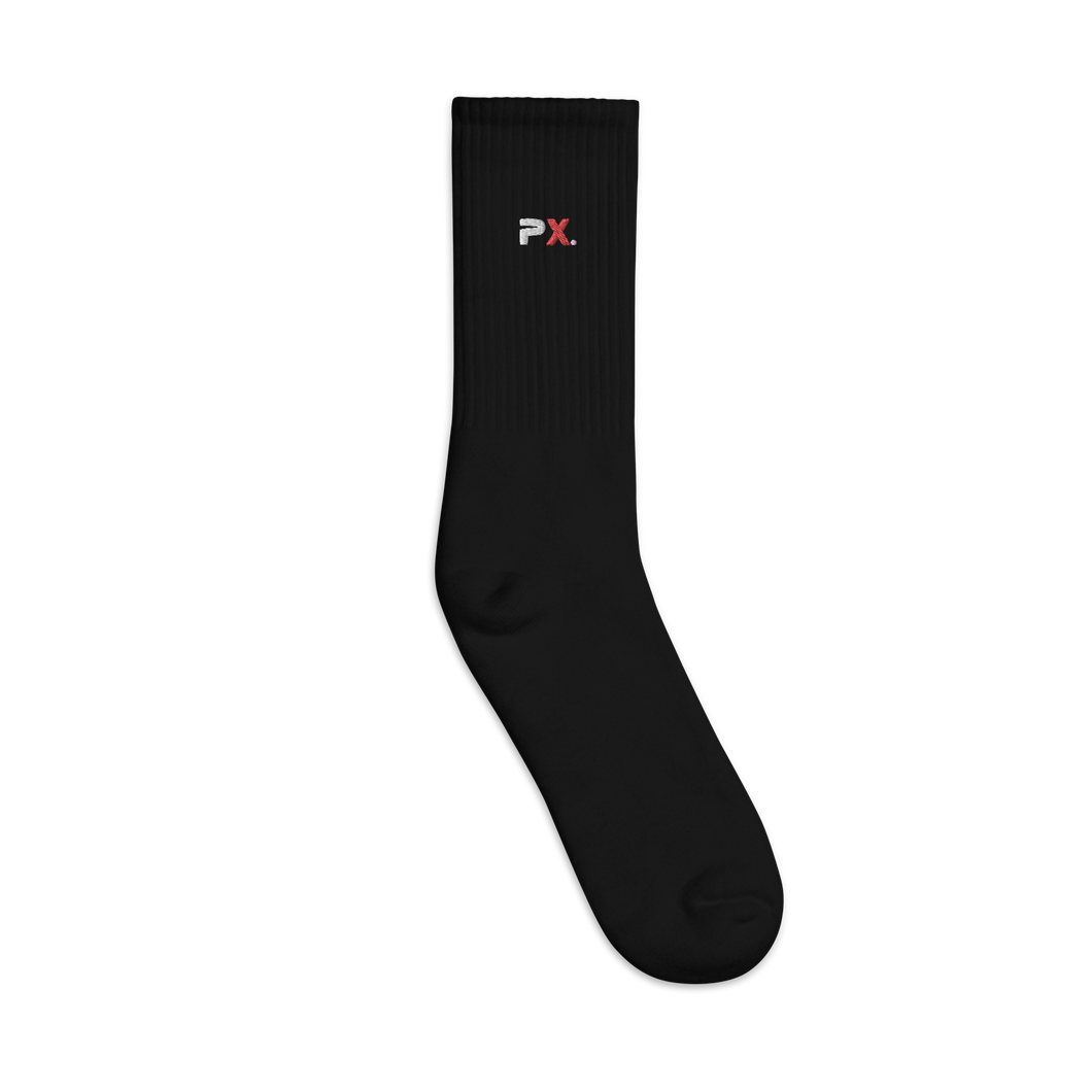 PX | Embroidered Socks