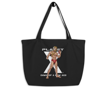 Load image into Gallery viewer, Planet X | Alchemist Ayers | Flowcode Large Organic Tote Bag
