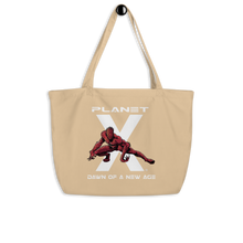 Load image into Gallery viewer, Planet X | Lotus Creature | Large Organic Tote Bag
