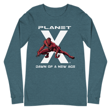 Load image into Gallery viewer, Planet X | Lotus Creature | Unisex Long Sleeve Tee
