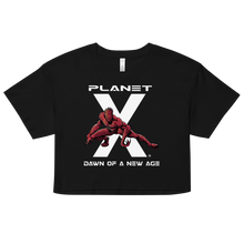 Load image into Gallery viewer, Planet X | Lotus Creature | Women&#39;s Crop Top
