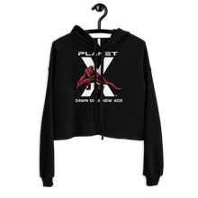 Load image into Gallery viewer, Planet X | Lotus Creature | Women&#39;s Cropped Hoodie
