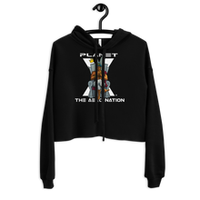 Load image into Gallery viewer, Planet X | Sirus Powers | Women&#39;s Cropped Hoodie
