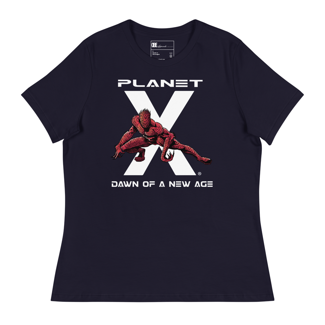 Planet X | Lotus Creature | Women's Relaxed T-Shirt
