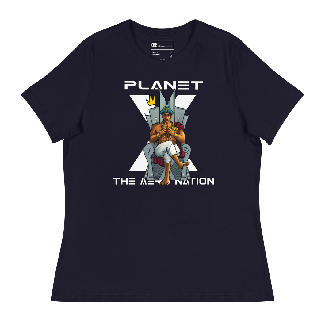 Planet X | Sirus Powers | Women's Relaxed T-Shirt